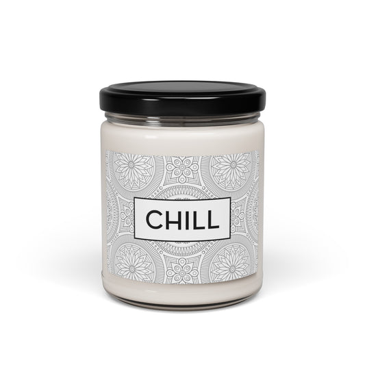CHILL Vegan Soy Scented Candle, 9oz