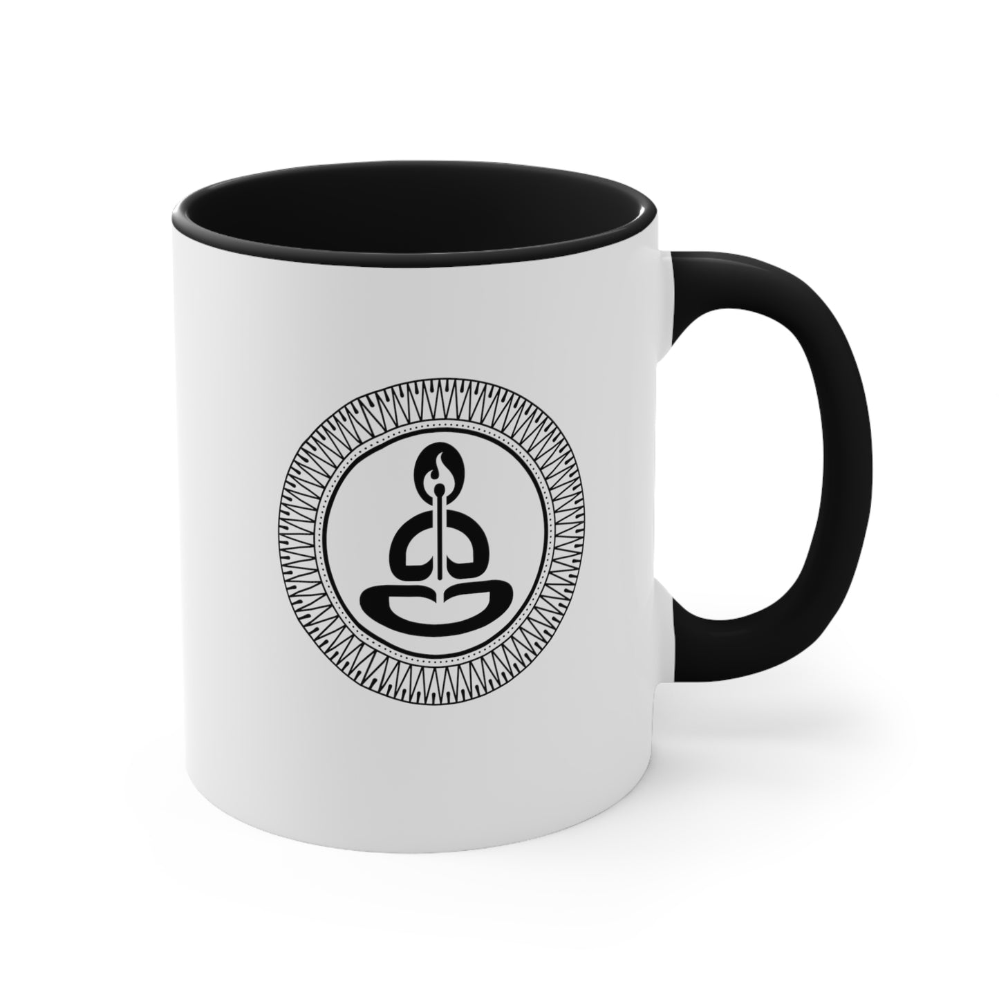Classic Spiritual Hooligan Mandala Coffee Mug, 11oz