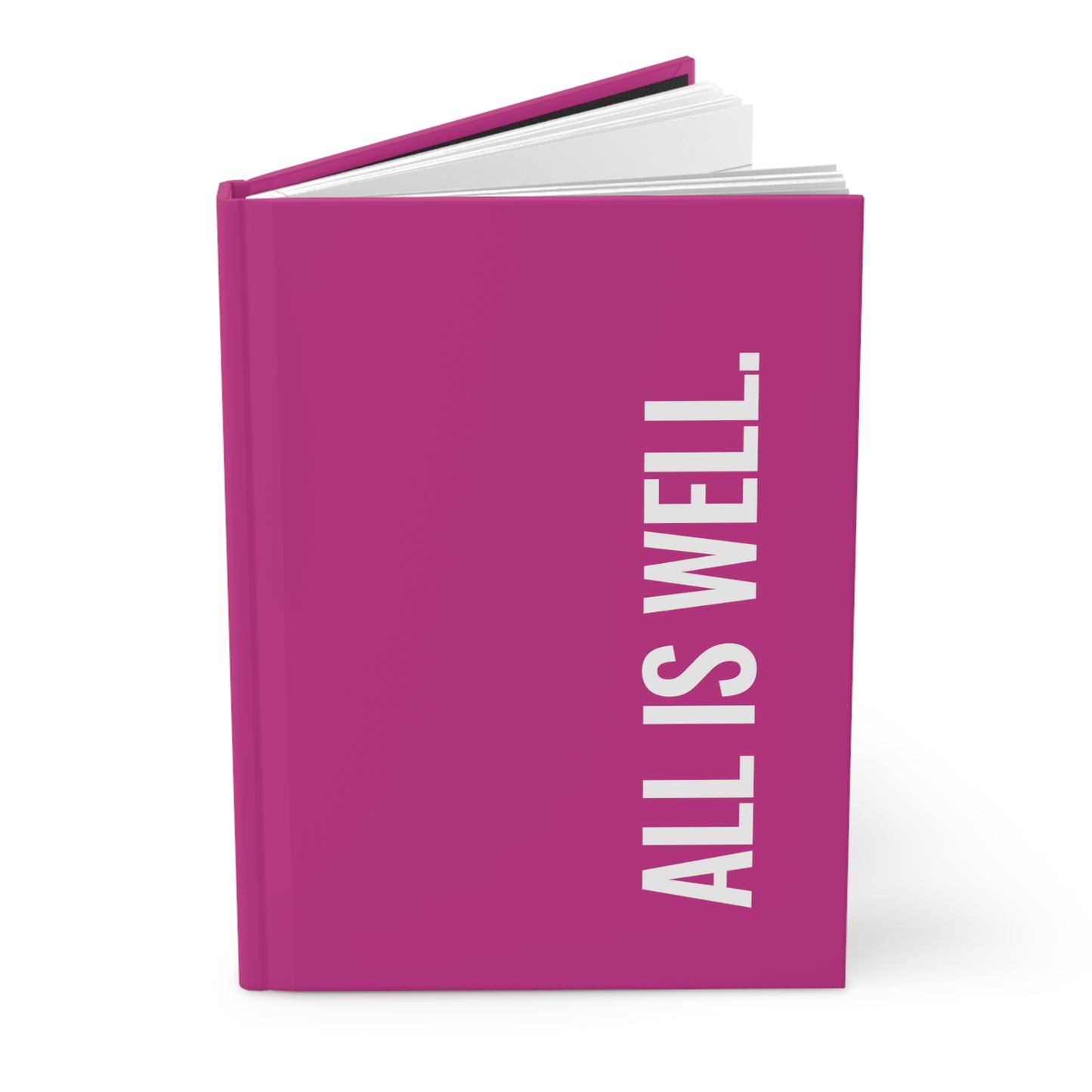 All Is Well Hardcover Journal Matte