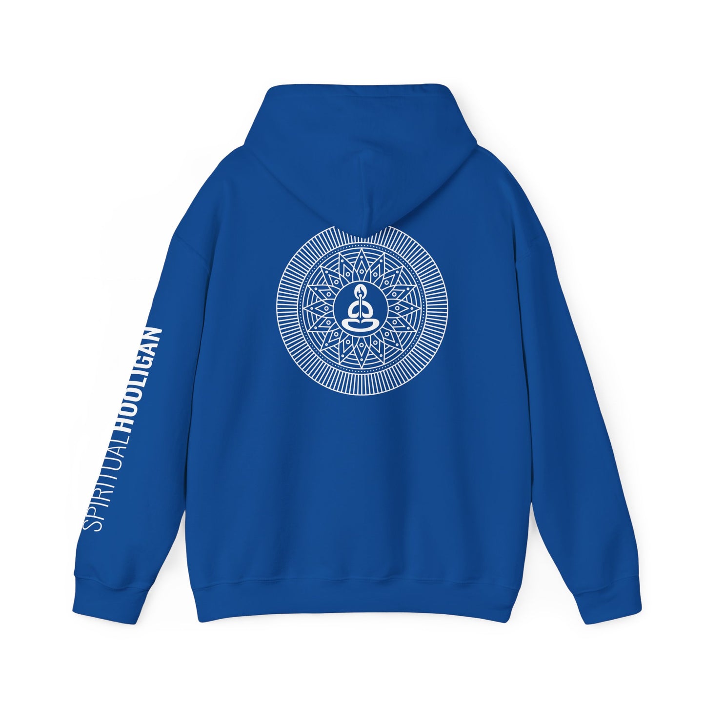 Spiritual Hooligan Left Arm & Back Mandala Heavy Blend™ Hooded Sweatshirt