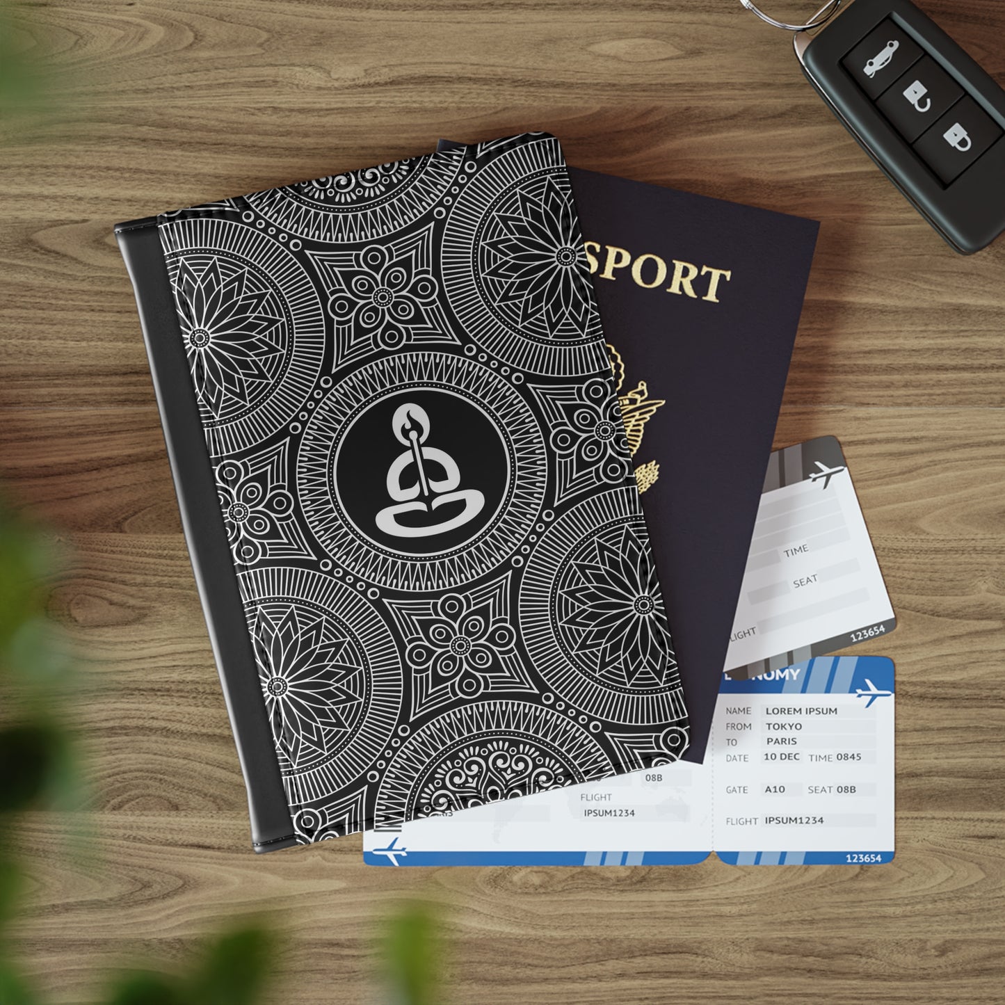 Spiritual Hooligan Vegan Leather Passport Cover