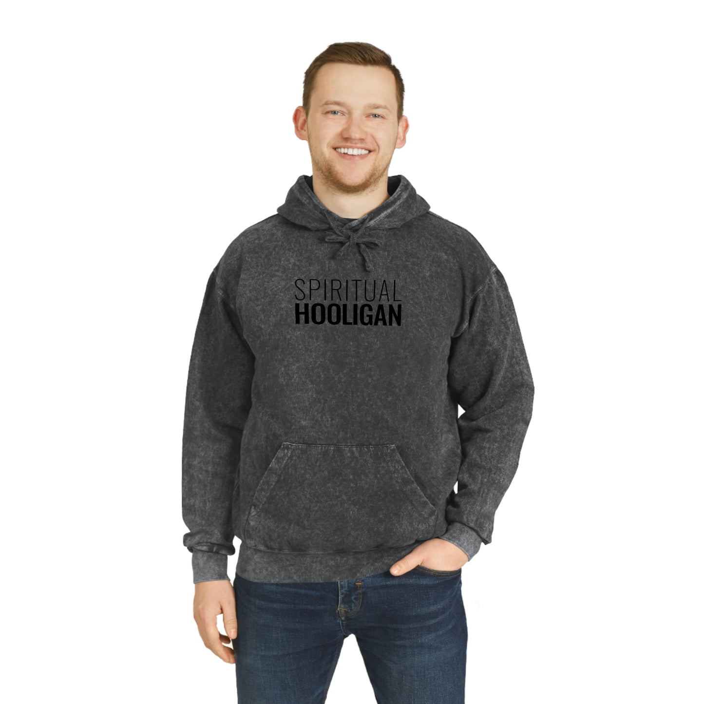 Spiritual Hooligan Classic Unisex Mineral Wash Hoodie