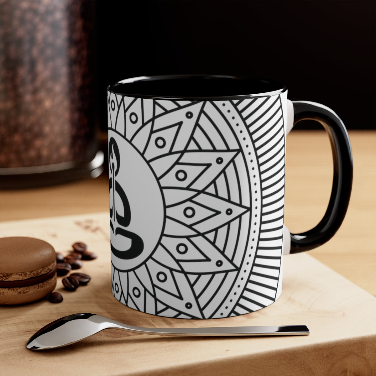 Spiritual Hooligan Mandala Style 1 Coffee Mug, 11oz