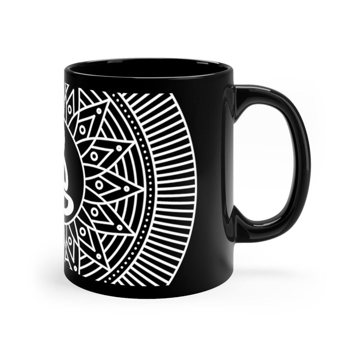 Spiritual Hooligan Mandala Style 1 Reverse Coffee Mug, 11oz