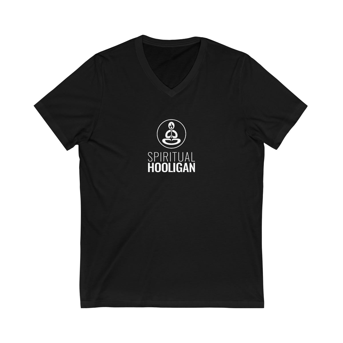 Spiritual Hooligan Logo Classic Unisex Jersey Short Sleeve V-Neck Tee