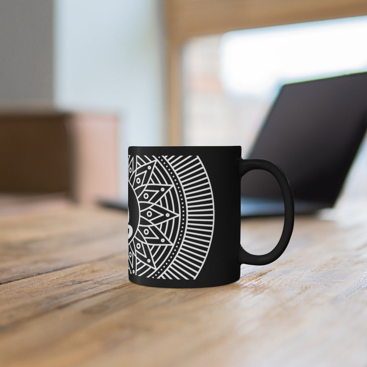 Spiritual Hooligan Mandala Style 1 Reverse Coffee Mug, 11oz