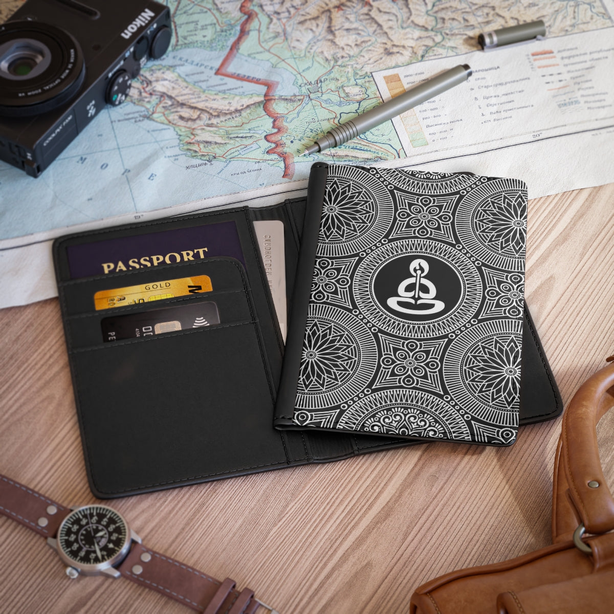 Spiritual Hooligan Vegan Leather Passport Cover