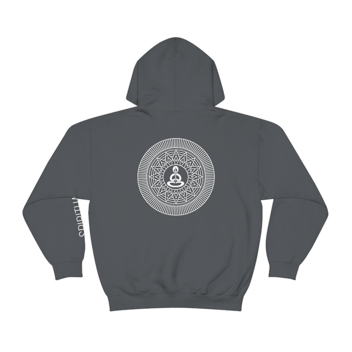Spiritual Hooligan Left Arm & Back Mandala  Heavy Blend™ Hooded Sweatshirt