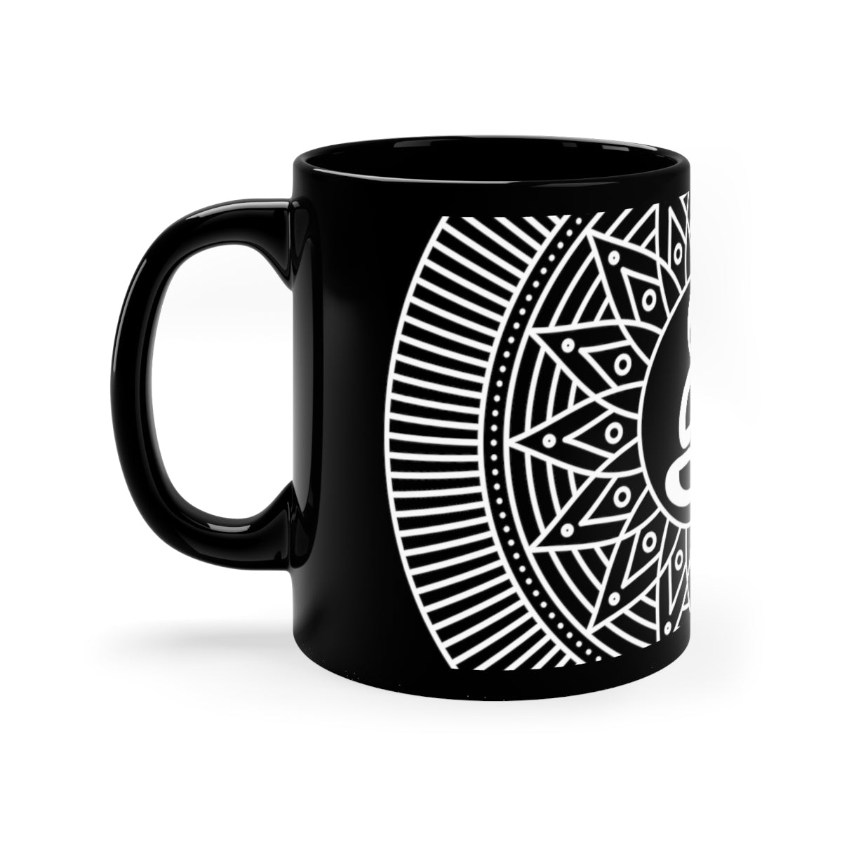 Spiritual Hooligan Mandala Style 1 Reverse Coffee Mug, 11oz