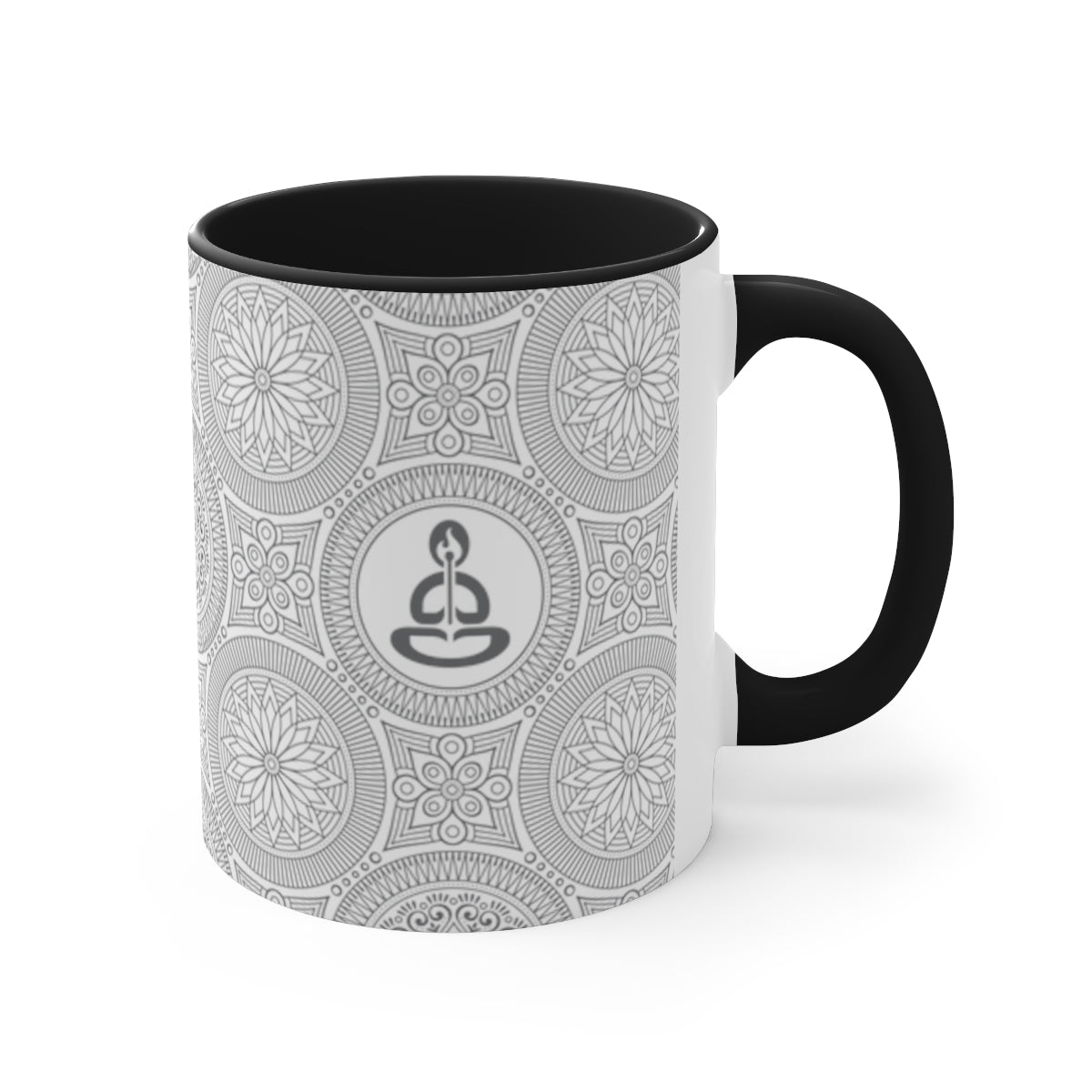 Spiritual Hooligan Mandala Wrap Coffee Mug, 11oz