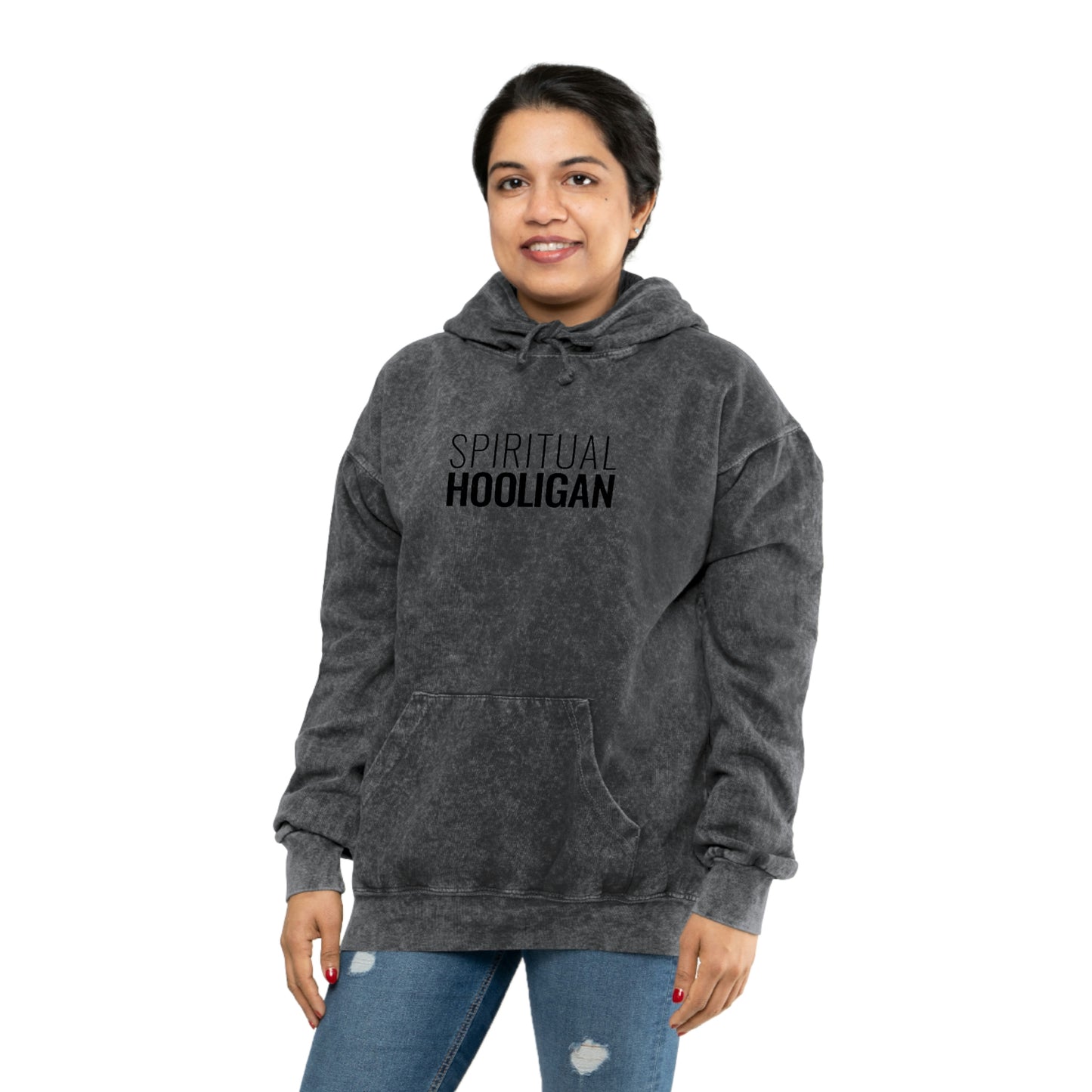 Spiritual Hooligan Classic Unisex Mineral Wash Hoodie