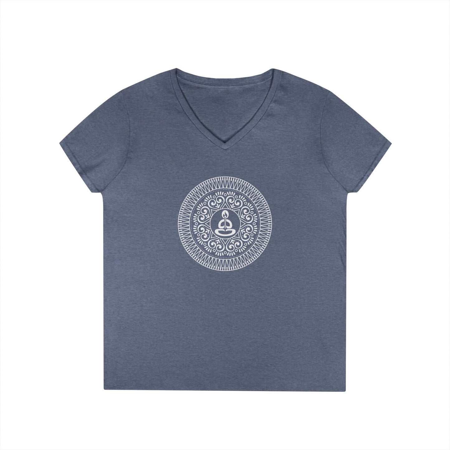 Spiritual Hooligan Mandala V-Neck Tee