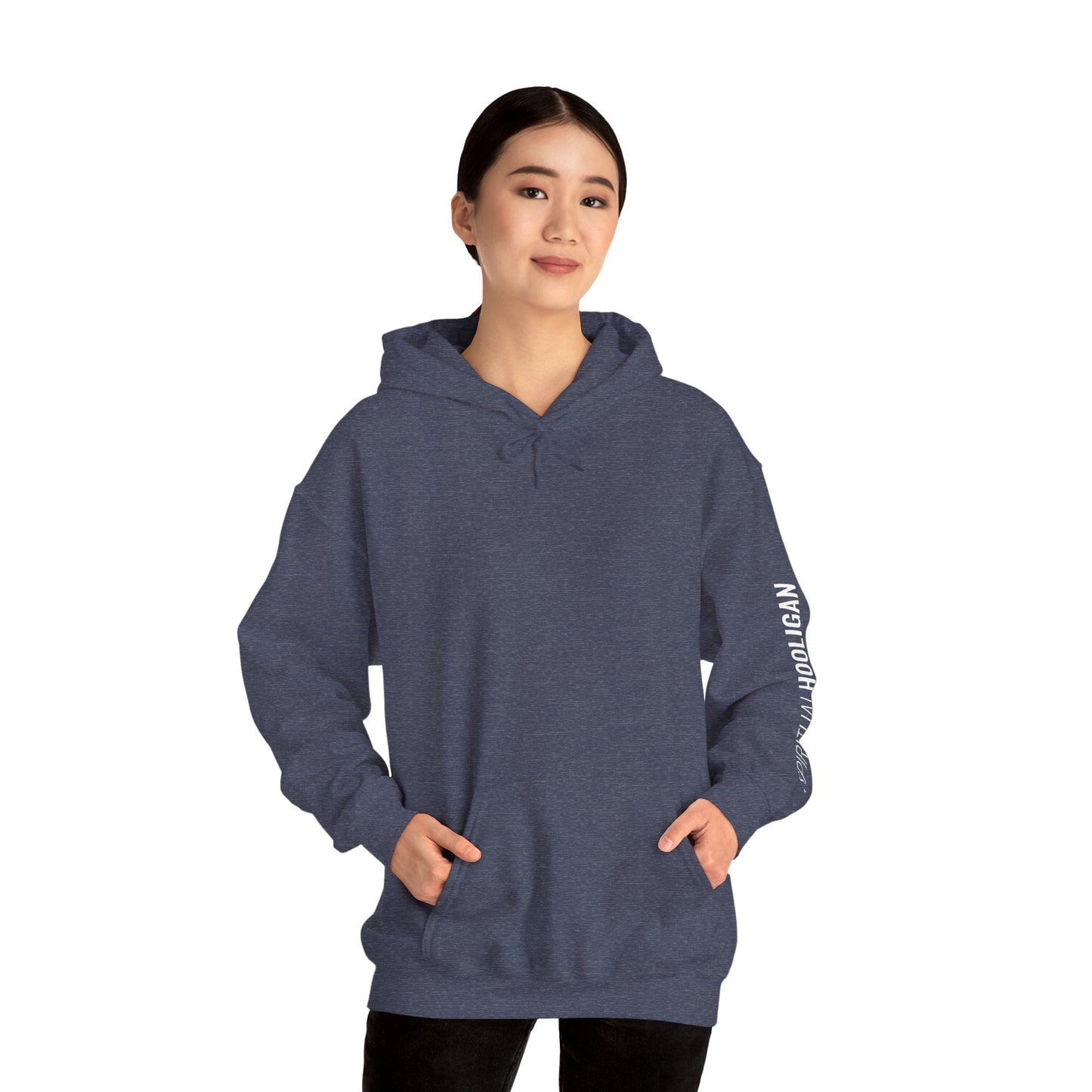 Spiritual Hooligan Left Arm & Back Mandala Heavy Blend™ Hooded Sweatshirt