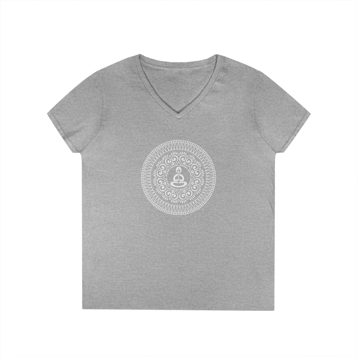 Spiritual Hooligan Mandala V-Neck Tee