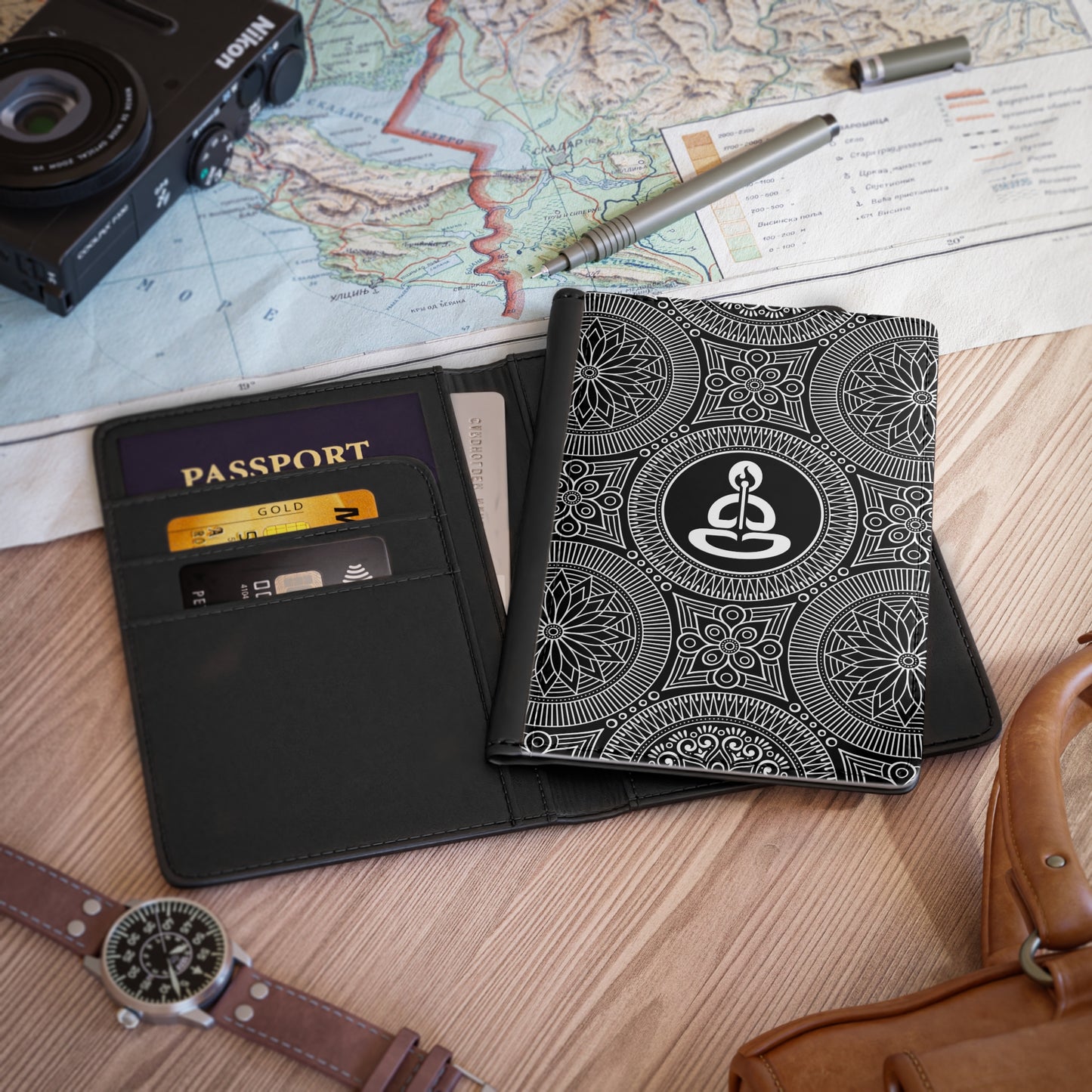 Spiritual Hooligan Vegan Leather Passport Cover