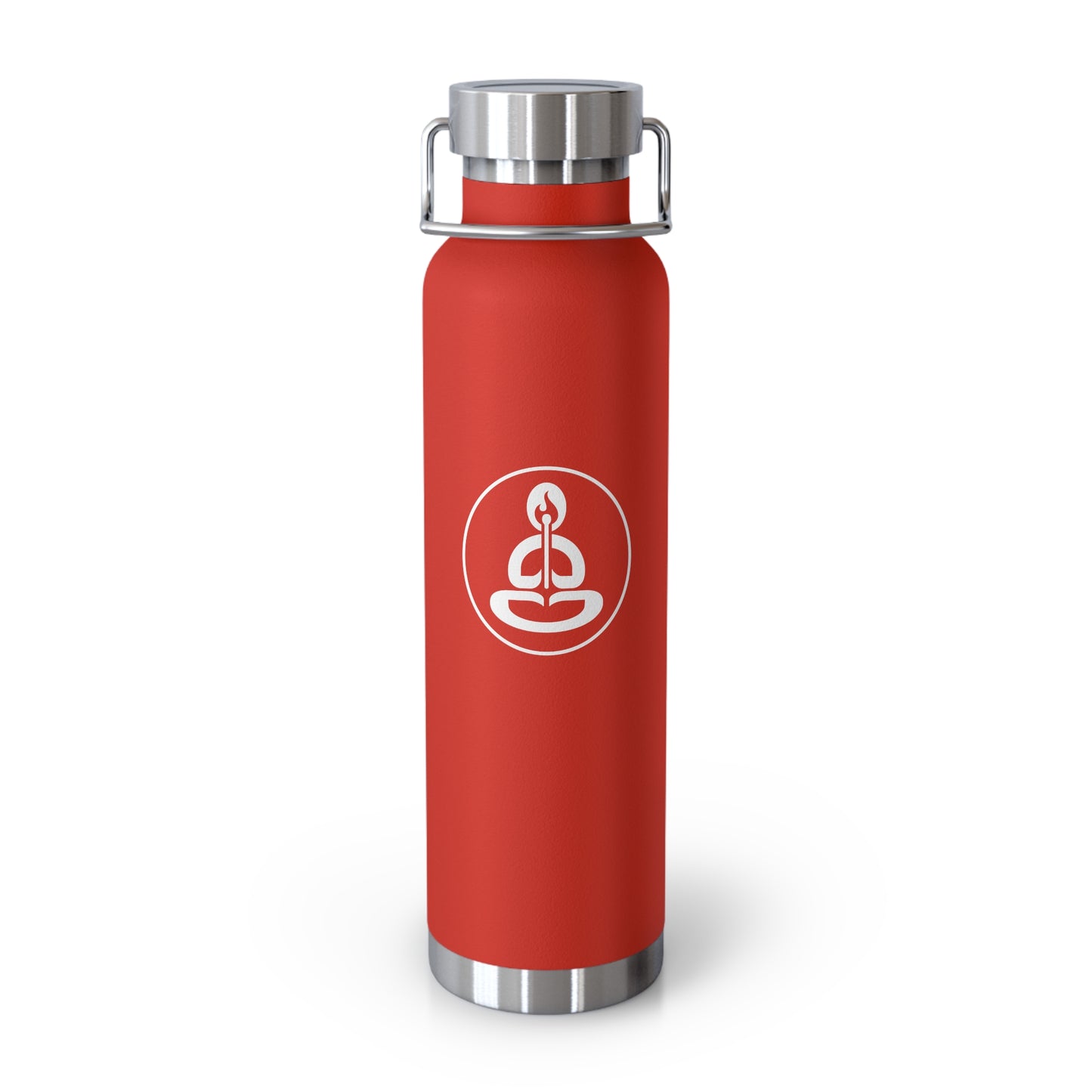 22oz Copper Vacuum Insulated Bottle — Double-Wall Stainless Water Flask