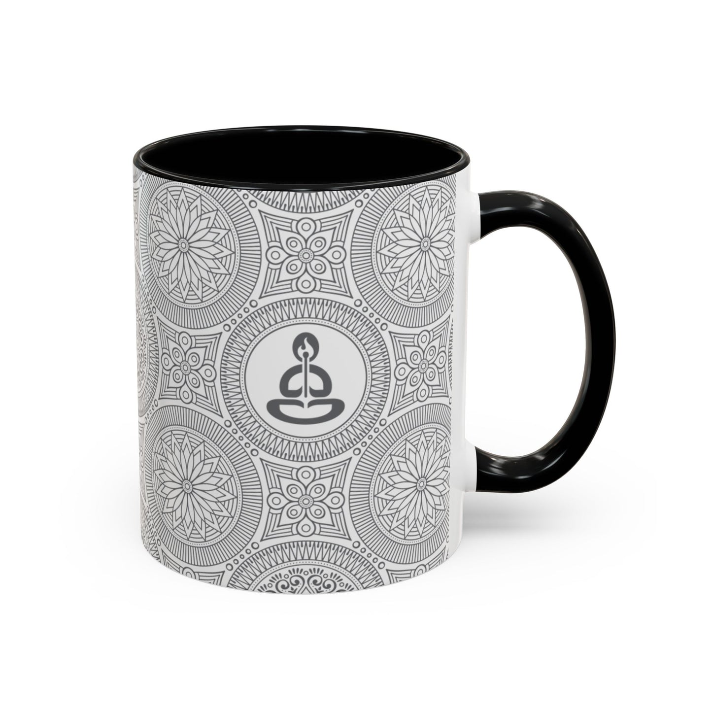 Spiritual Hooligan Mandala Wrap Coffee Mug, 11oz