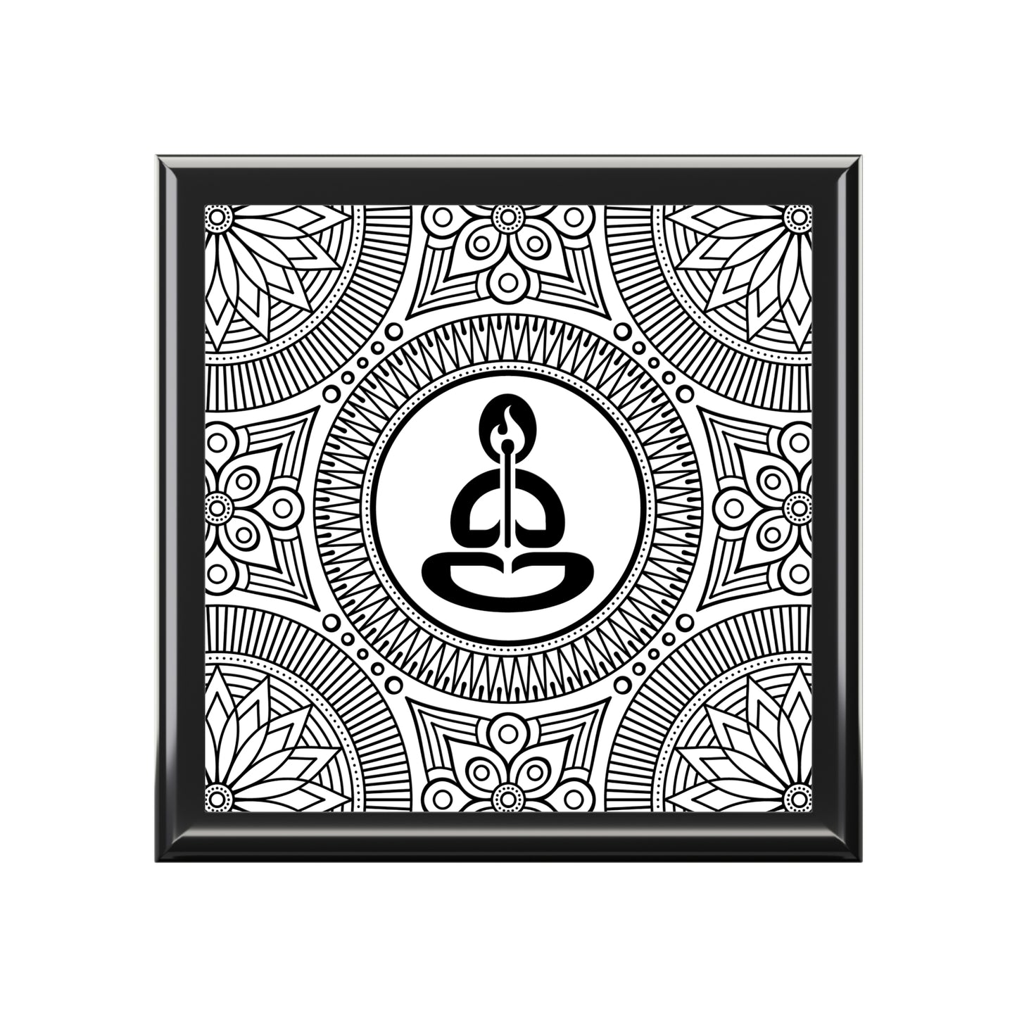 Spiritual Hooligan Mandala Jewelry & Keepsake Box