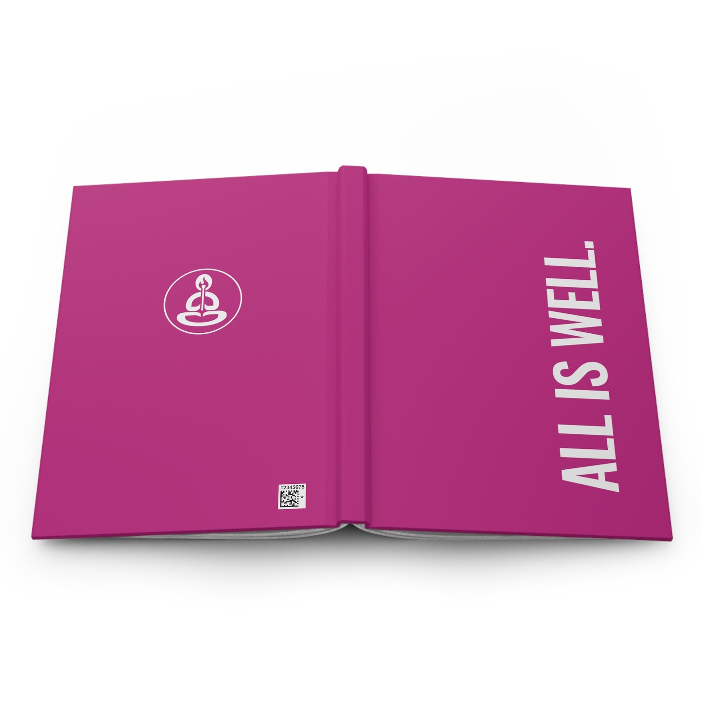 All Is Well Hardcover Journal Matte