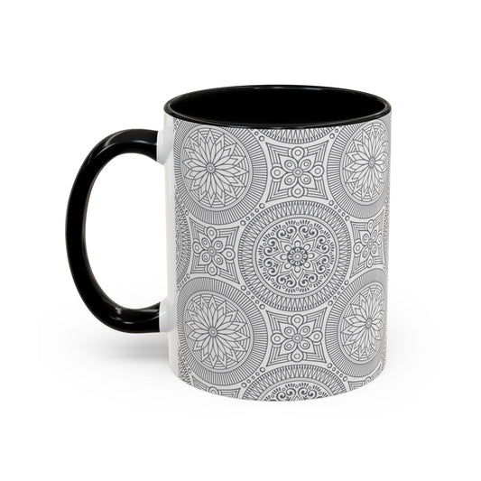 Spiritual Hooligan Mandala Wrap Coffee Mug, 11oz