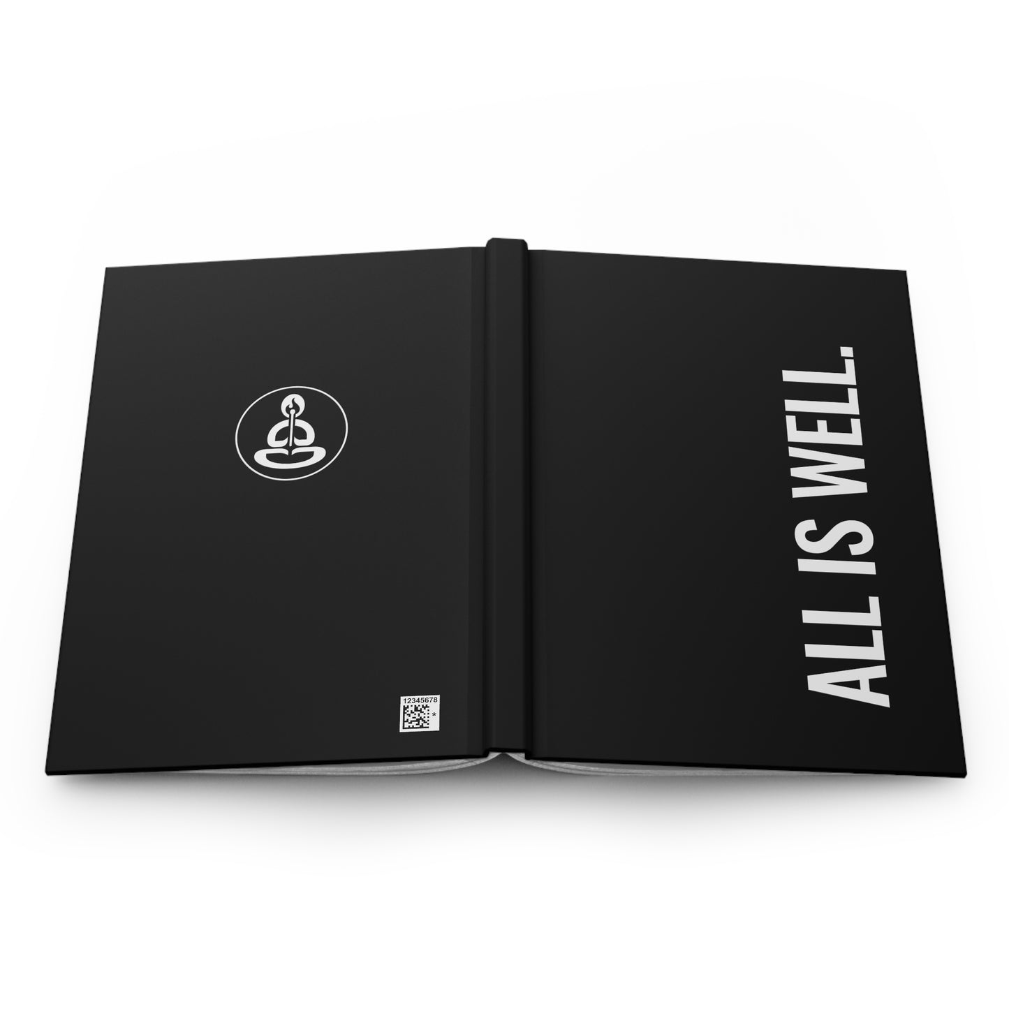 All Is Well Hardcover Journal Matte