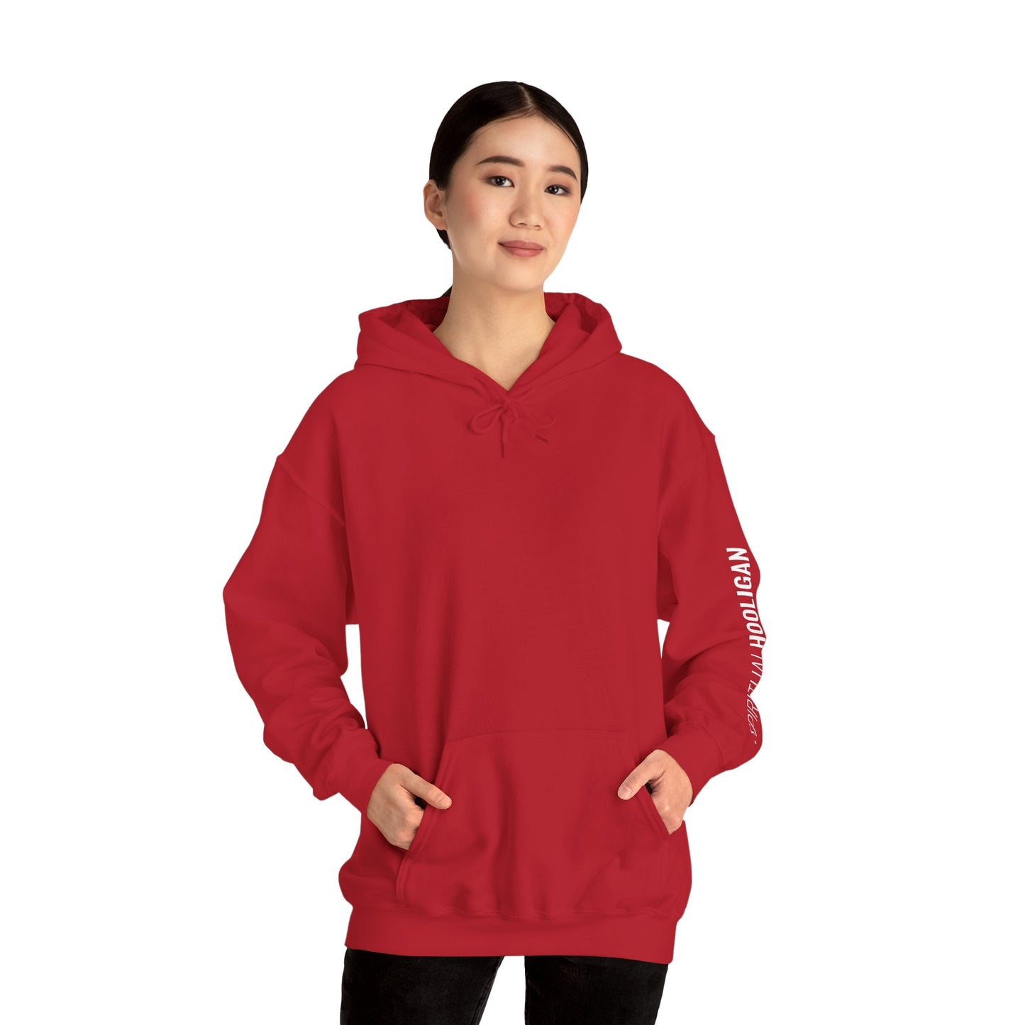 Spiritual Hooligan Left Arm & Back Mandala Heavy Blend™ Hooded Sweatshirt