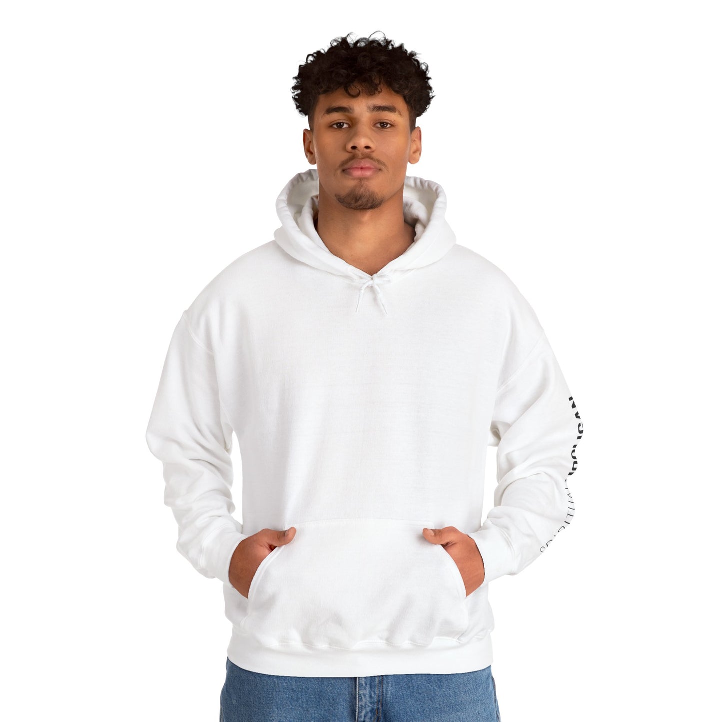 Spiritual Hooligan Left Arm & Back Mandala  Heavy Blend™ Hooded Sweatshirt