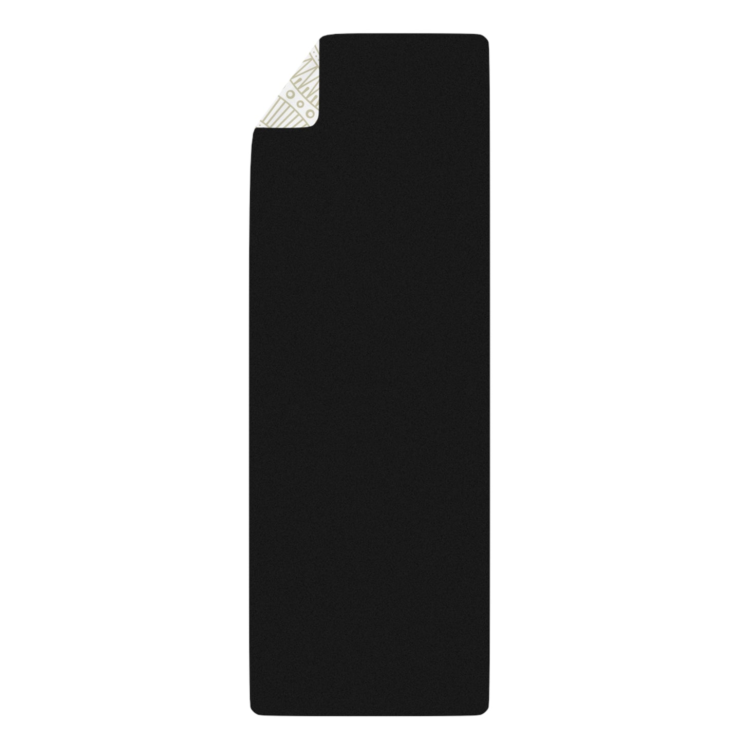 Spiritual Hooligan Signature Rubber Yoga Mat Beige & White Mandala