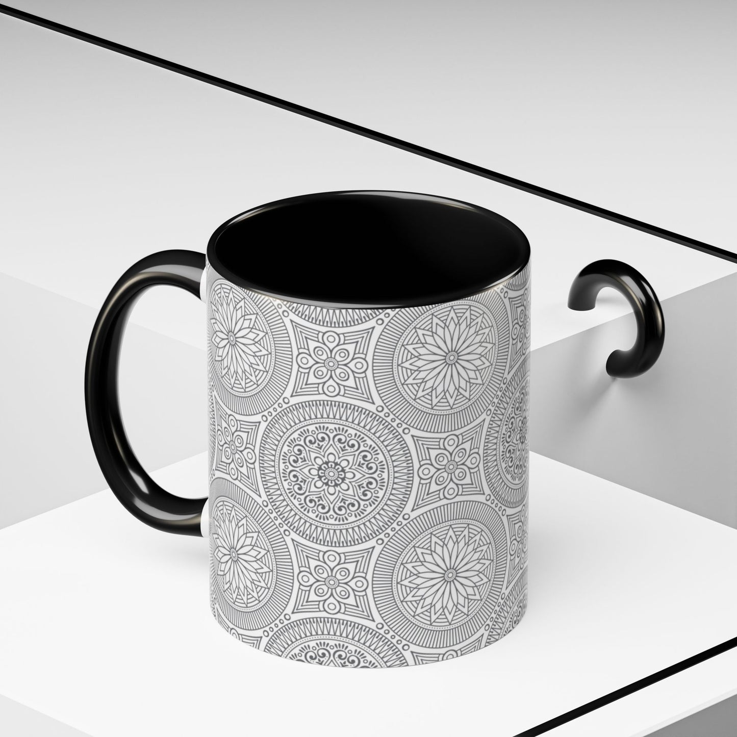 Spiritual Hooligan Mandala Wrap Coffee Mug, 11oz