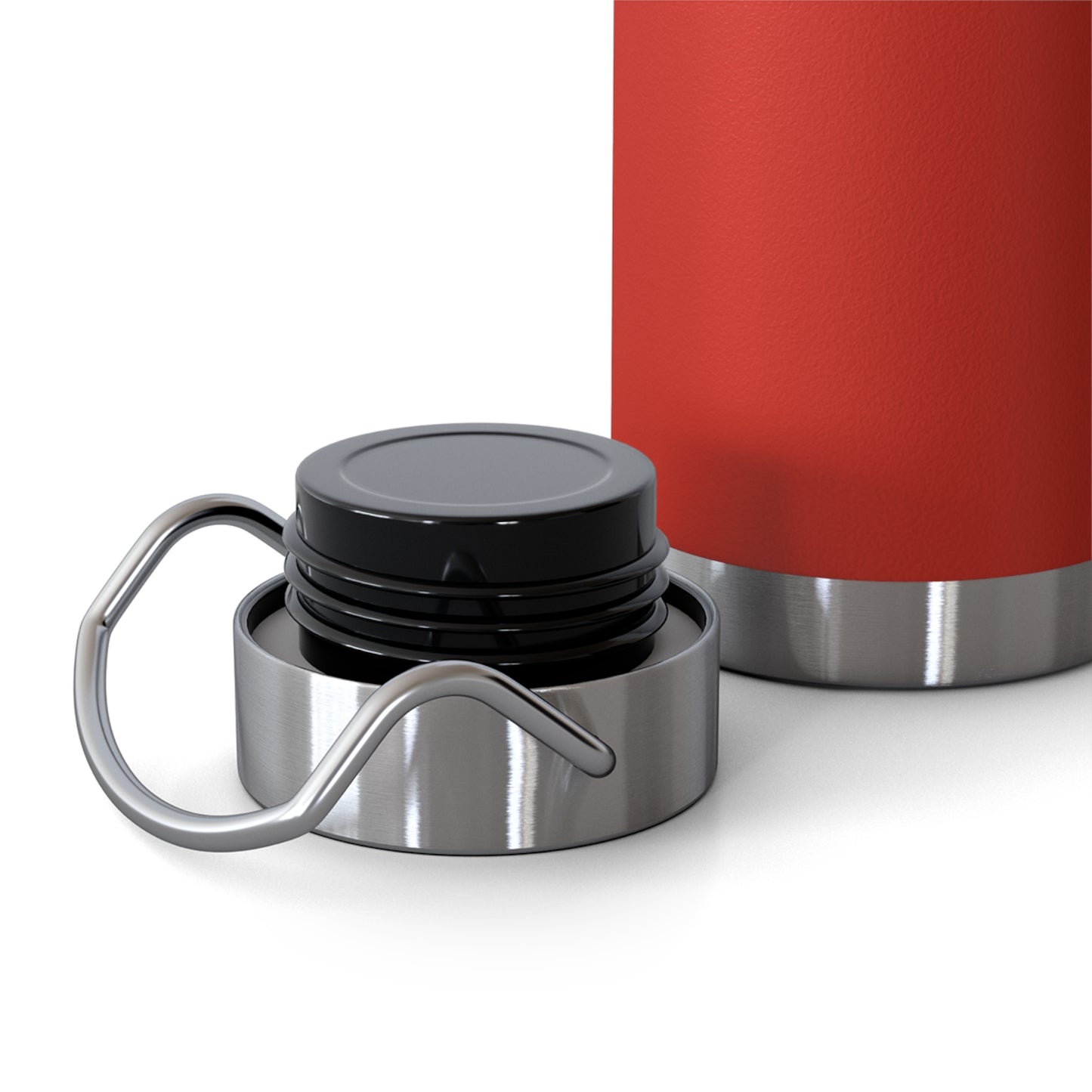 22oz Copper Vacuum Insulated Bottle — Double-Wall Stainless Water Flask