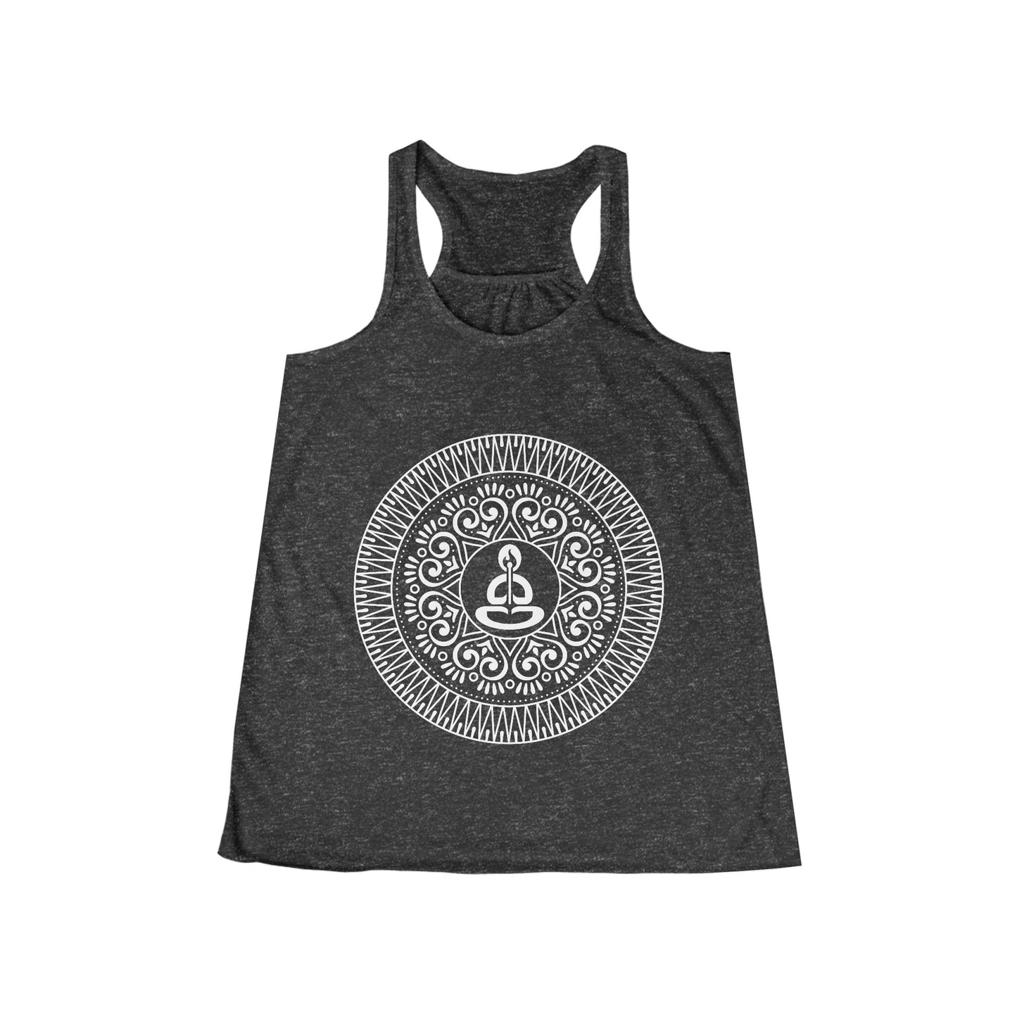 Spiritual Hooligan Mandala Women's Flowy Racerback Tank
