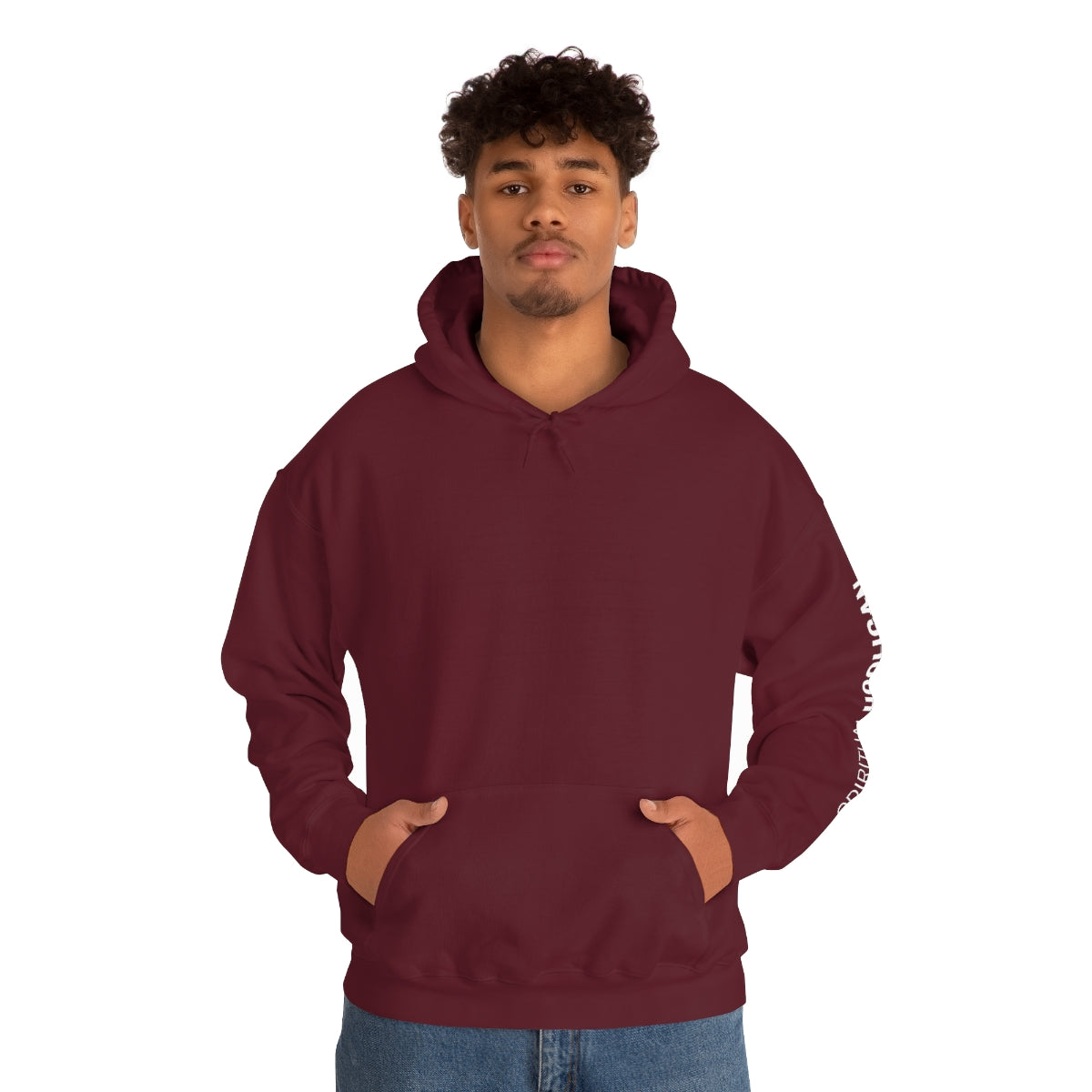 Spiritual Hooligan Left Arm & Back Mandala  Heavy Blend™ Hooded Sweatshirt