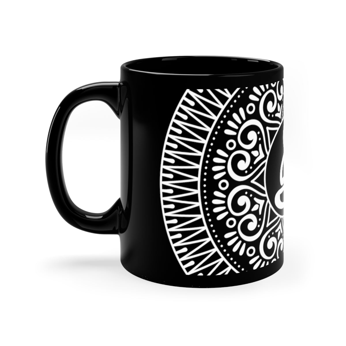 Spiritual  Hooligan Mandala Style 2 Reverse Coffee Mug, 11oz