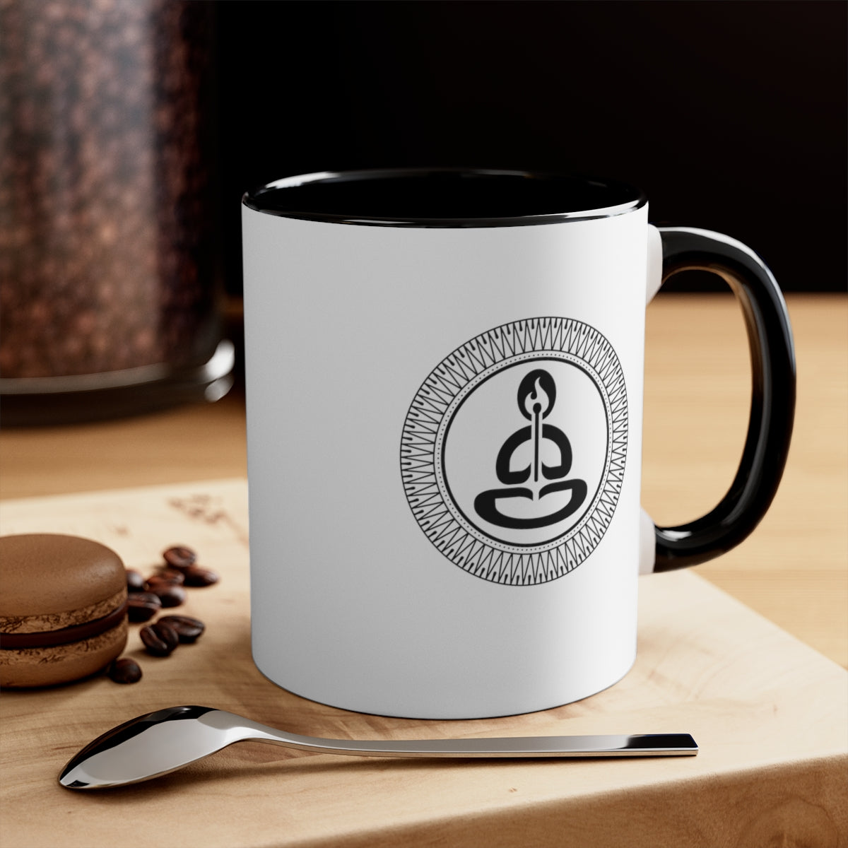 Classic Spiritual Hooligan Mandala Coffee Mug, 11oz