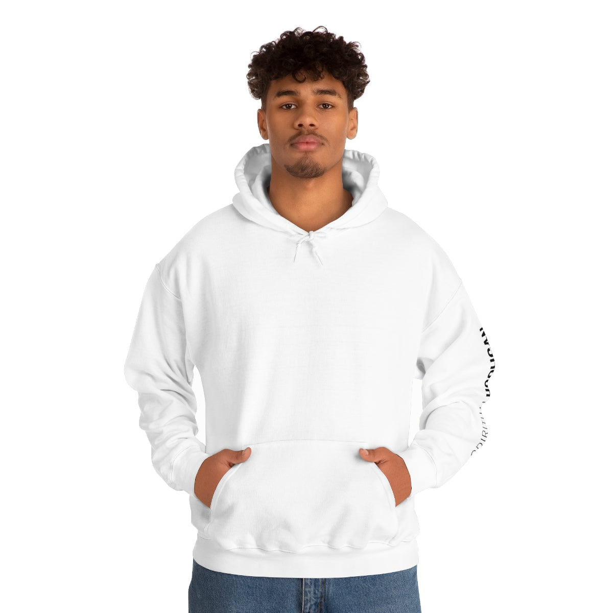 Spiritual Hooligan Left Arm & Back Mandala  Heavy Blend™ Hooded Sweatshirt