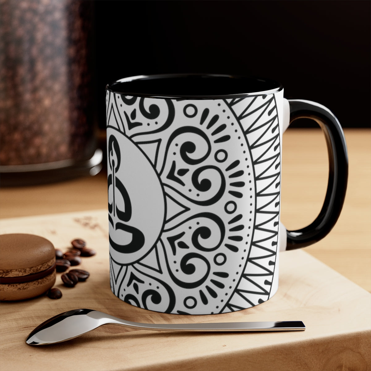 Spiritual Hooligan Mandala Style 2 Coffee Mug, 11oz