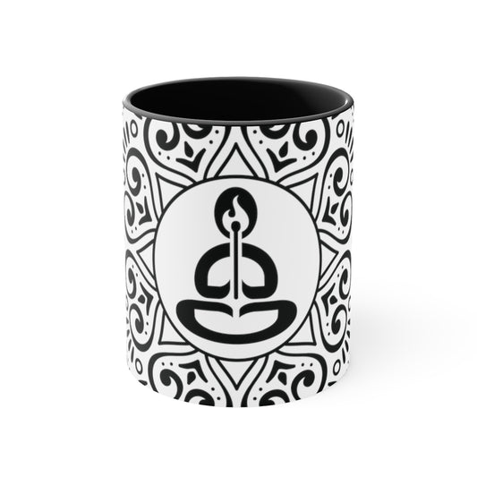 Spiritual Hooligan Mandala Style 2 Coffee Mug, 11oz