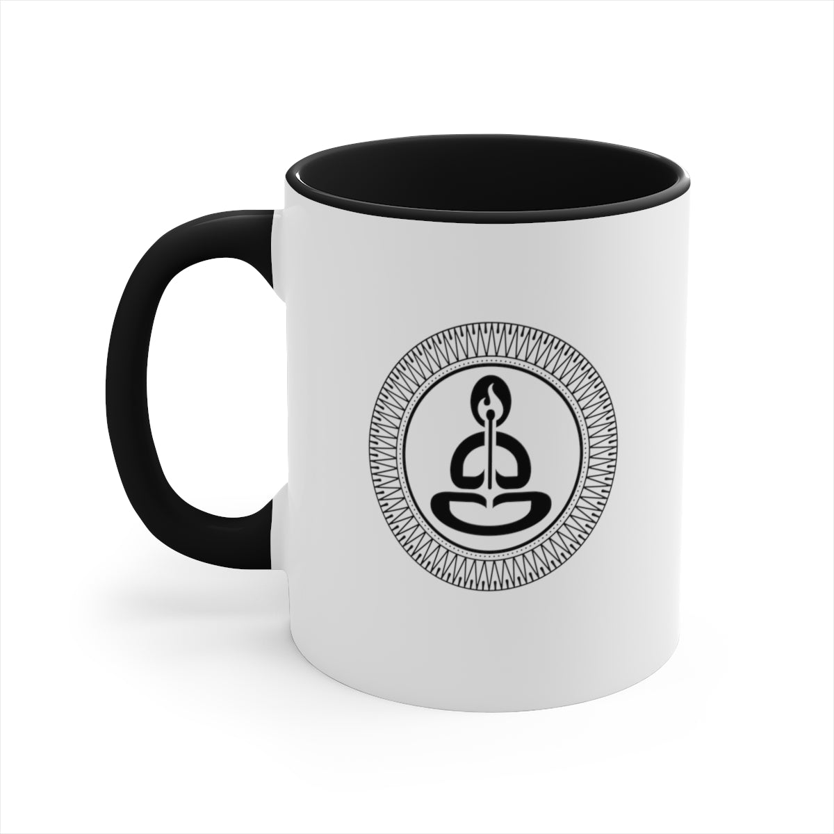 Classic Spiritual Hooligan Mandala Coffee Mug, 11oz