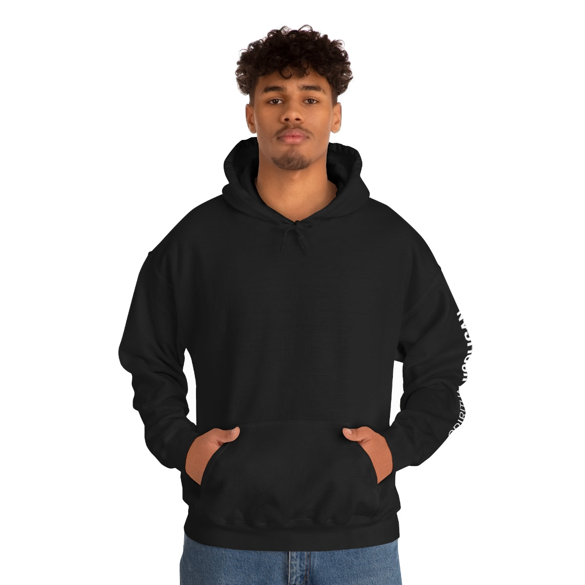 Spiritual Hooligan Left Arm & Back Mandala  Heavy Blend™ Hooded Sweatshirt