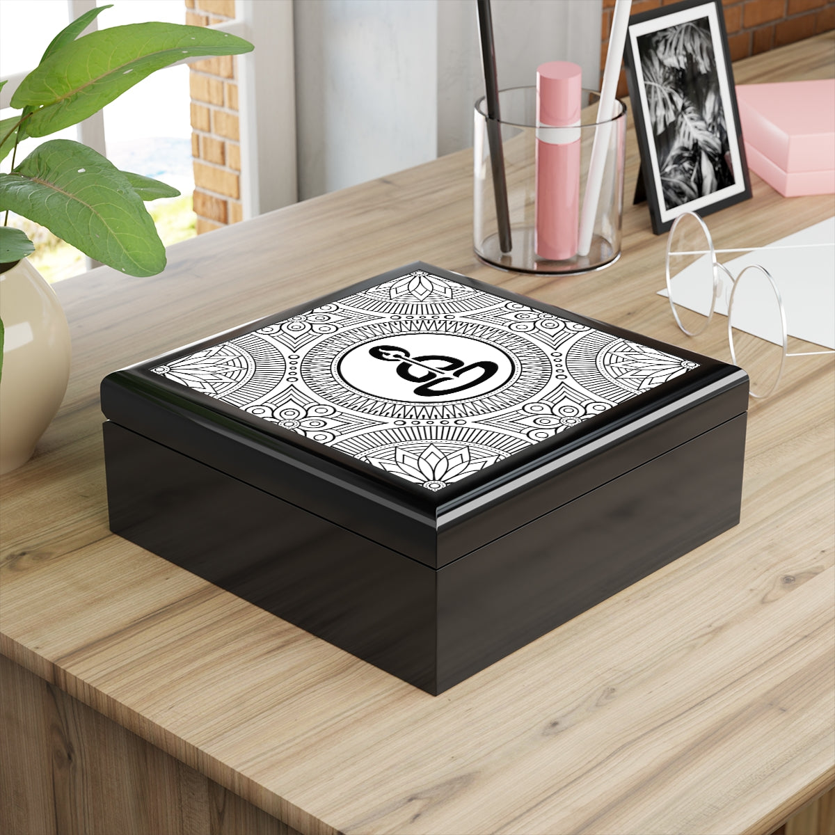 Spiritual Hooligan Mandala Jewelry & Keepsake Box