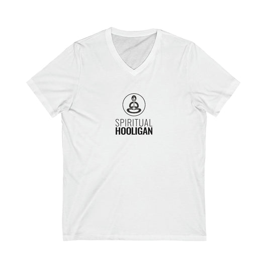 Spiritual Hooligan Logo Classic Unisex Jersey Short Sleeve V-Neck Tee