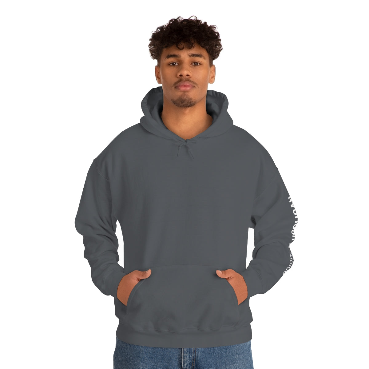 Spiritual Hooligan Left Arm & Back Mandala  Heavy Blend™ Hooded Sweatshirt